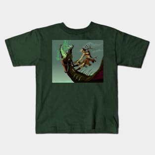 Elf Dragon Kids T-Shirt